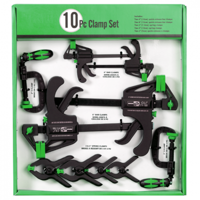 10 pc clamp set