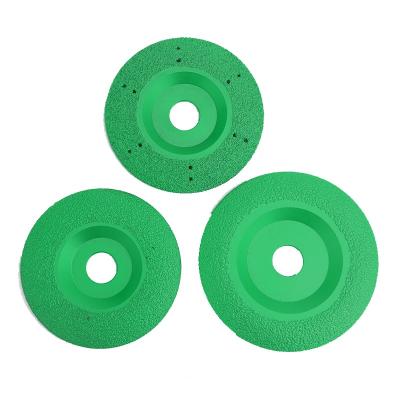 Multi Purpose Vacuum Brazed Diamond Cup Grinding Wheel Cutting Disc For Cast Iron Rebar