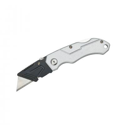 Heavy duty safety utility folding knife