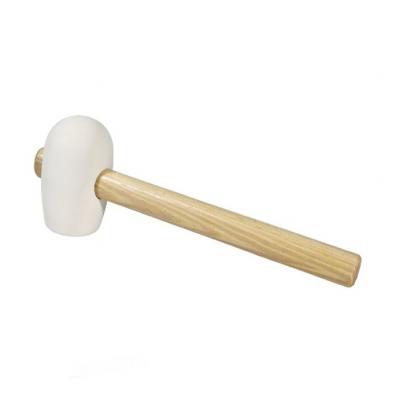 RUBBER MALLET WITH WOODEN HANDLE