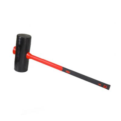 6KG RUBBER MALLET WITH PLASTIC-COATED HANDLE