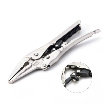 Multifunction vice grip plier wrench long nose oval jaws self adjusting locking pliers RO-270