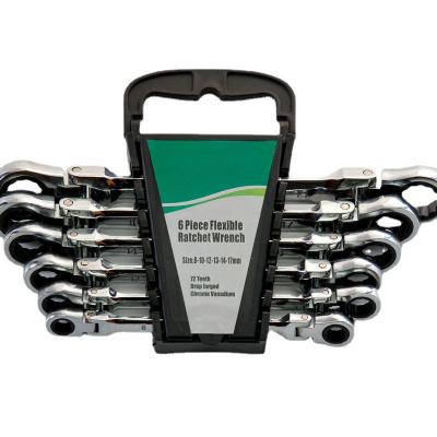 6 pieces flexible Ratchet wrench RO-289